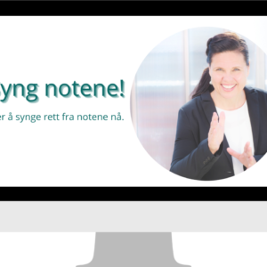 Onlinekurs i musikkteori for sangere